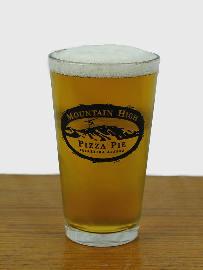 pizza pie beer glass