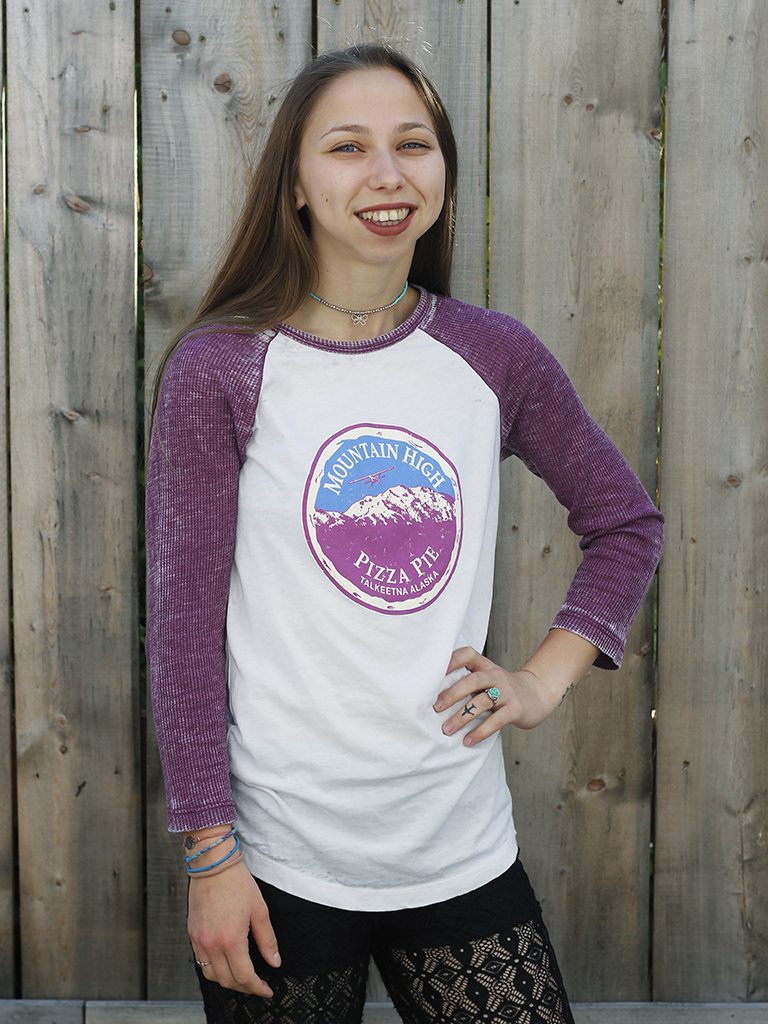 Long Sleeve Shirts Baseball (women's) Mountain High Pizza Pie