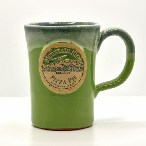 green mug