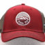 red trucker hat