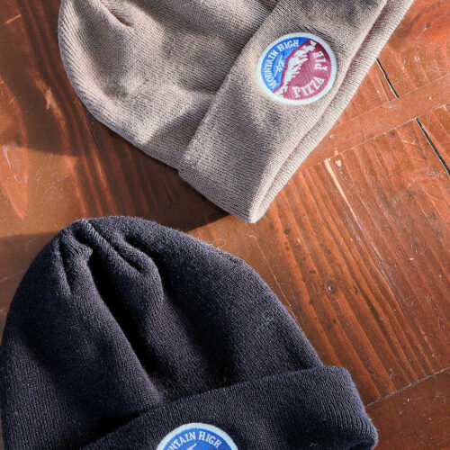 black or grey beanie